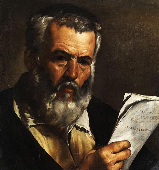 Portrait of the ancient Greek astronomer Anaximander. (Pietro Bellotti / Public domain)