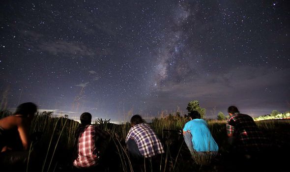 Many are looking at the skies during lockdown