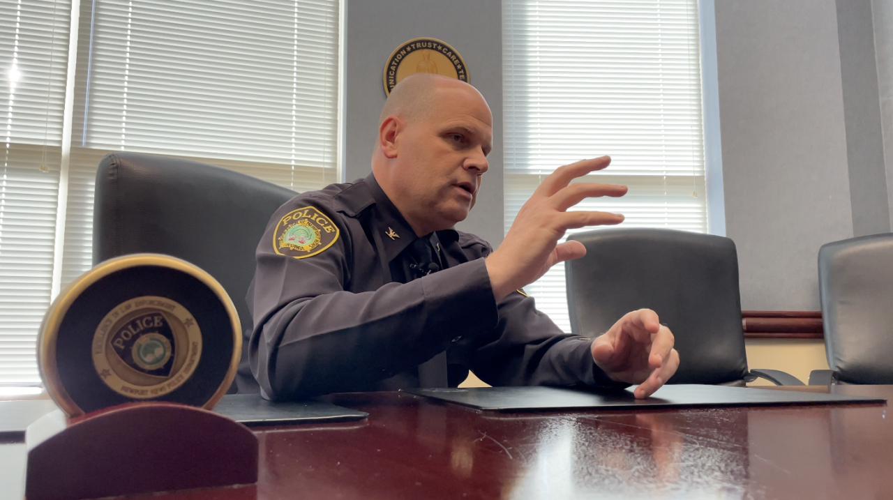 Chief Steve Drew - Pari Cruz sits down with four police departments in Hampton Roads, regarding technology being used to fight crime.