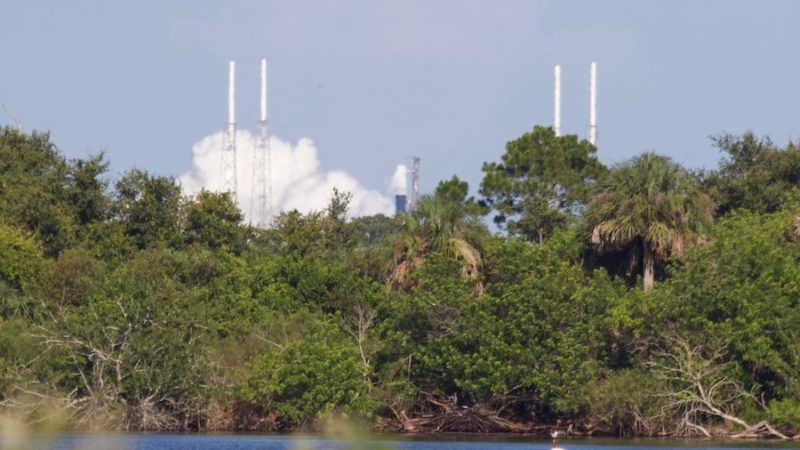 Falcon 9 rocket test-fired ahead of station cargo launch – Spaceflight Now