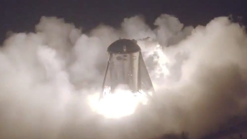 SpaceX’s Starship prototype aces first untethered hop test – Spaceflight Now