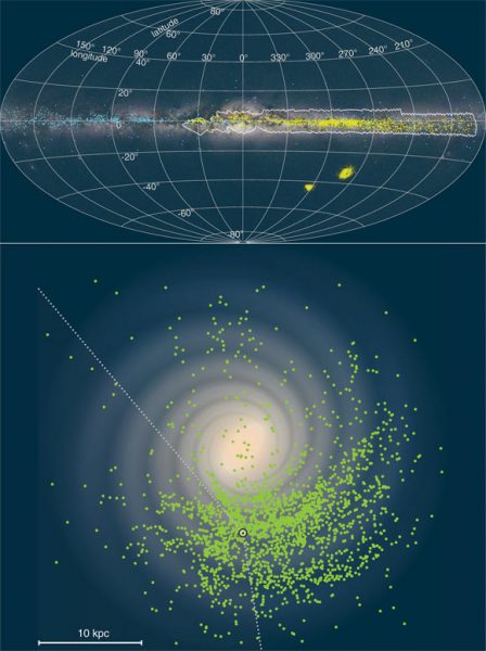 Astronomers Create New 3D Map of Milky Way Galaxy | Astronomy – Sci-News.com