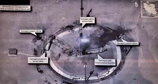 Surveillance photos reveal apparent explosion on Iranian launch pad – Spaceflight Now