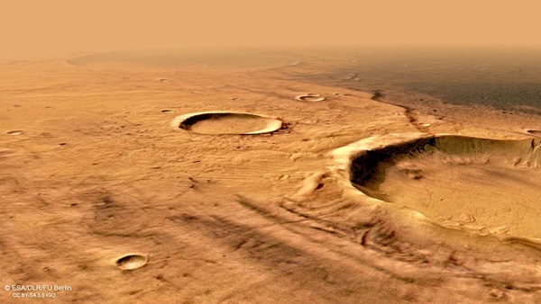 The windswept craters of Mars’ Terra Cimmeria – Astronomy Magazine
