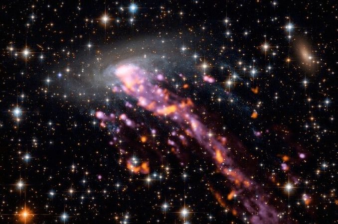 ALMA provides a fresh look at a cosmic jellyfish – Astronomy Now – Astronomy Now Online