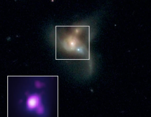 Astronomers Find Triple Supermassive Black Hole | Astronomy – Sci-News.com