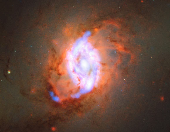 Astronomers Observe ‘Stellar Feedback’ in Spiral Galaxy Messier 95 | Astronomy – Sci-News.com