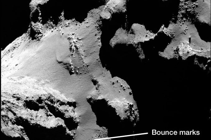 Bouncing boulders and collapsing cliffs on comet 67P – Astronomy Now – Astronomy Now Online