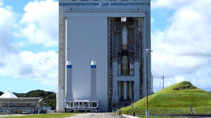 Japanese cargo launch reset for Tuesday after fire – Spaceflight Now