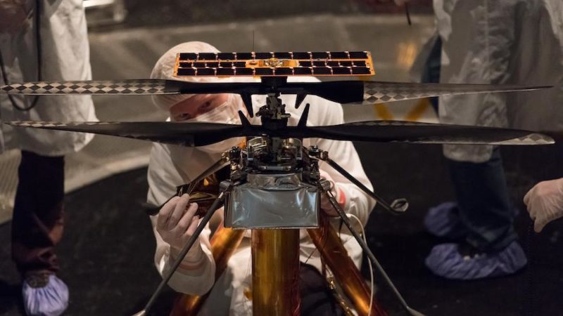 Mini-helicopter installed on NASA’s next Mars-bound rover – Spaceflight Now