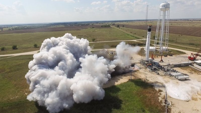 SpaceX’s first rocket built for humans test-fired in Texas – Spaceflight Now