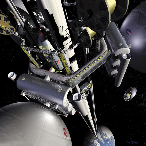 The Spaceline: an Elevator From the Earth to the Moon – Universe Today