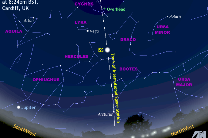 View the International Space Station at its best from the UK – Astronomy Now Online