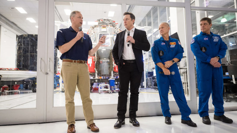 Bridenstine says NASA not holding up commercial crew schedule – Spaceflight Now