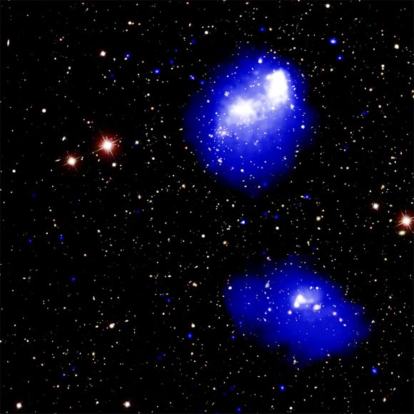 Chandra Observes Mega-Merger of Galaxy Clusters: Abell 1758 | Astronomy – Sci-News.com