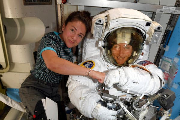 First All-Female Spacewalk Is Back On, NASA Says – The New York Times