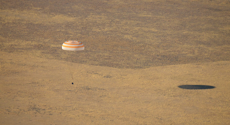 Soyuz spacecraft lands in Kazakhstan with three-man crew – Spaceflight Now