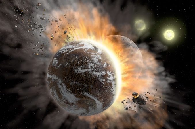 Telltale signs of a planetary collision in binary star system – Astronomy Now Online