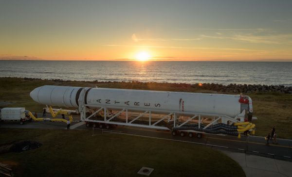 Upgraded Antares rocket rolled out for launch on space station resupply mission – Spaceflight Now