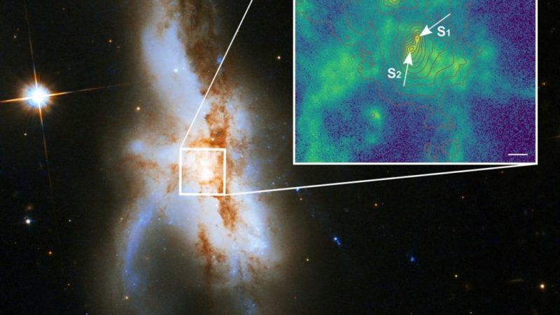 Astronomers Find a Galaxy Containing Three Supermassive Black Holes at the Center – Universe Today