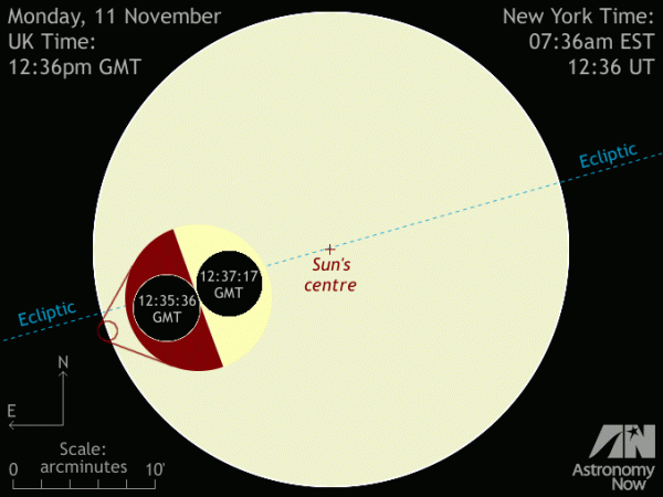 How to safely observe Mercury crossing the Sun on 11 November – Astronomy Now Online