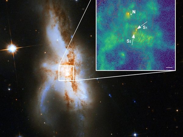 Three supermassive black holes found lurking in one galaxy, a first – Astronomy Magazine