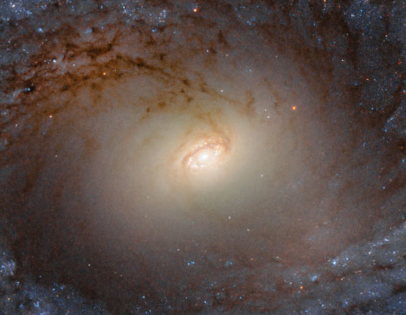 Hubble Snaps Close-Up of Spiral Galaxy IC 2051 | Astronomy – Sci-News.com