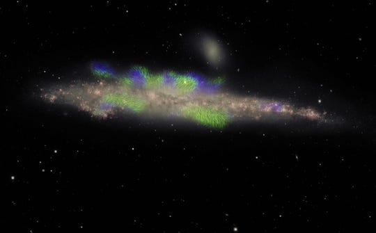 NMSU astronomers contribute to discovery of giant magnetic ropes in galaxy’s halo – Las Cruces Sun-News