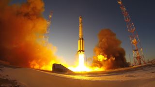 Russian Proton Rocket Sends Satellite Into Orbit in Christmas Eve Launch – Space.com