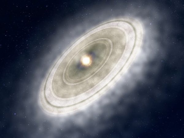 Thick, persistent dust disc challenges planet formation theory – Astronomy Now Online