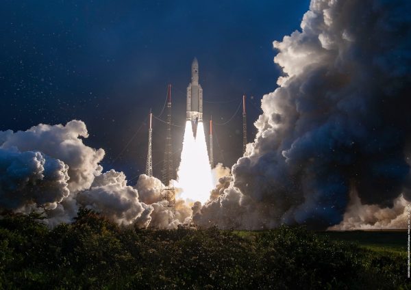 Arianespace opens busy year with successful Ariane 5 launch – Spaceflight Now