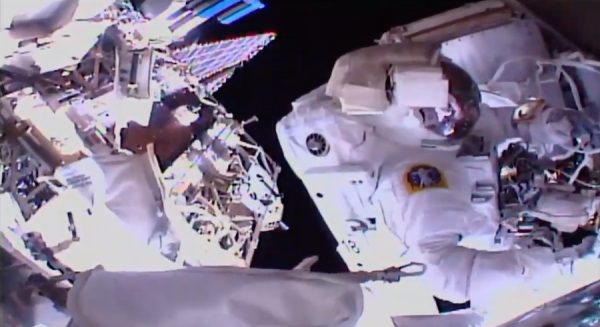 Astronauts finish repairs to space station cosmic ray detector – Spaceflight Now