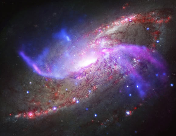 Astronomers Capture Galactic Fireworks in Nearby Spiral Galaxy | Astronomy – Sci-News.com