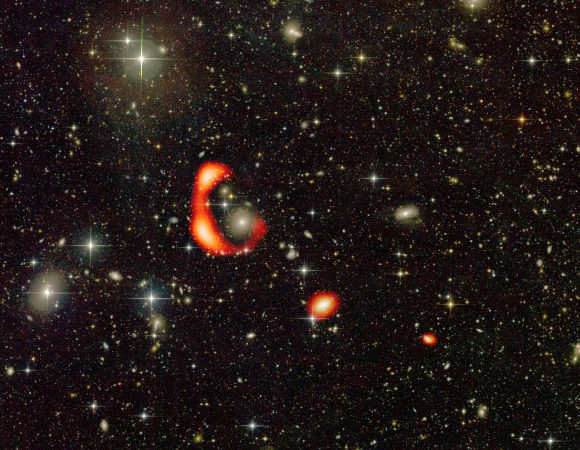 Enormous Ring of Neutral Hydrogen Found around Distant Massive Galaxy | Astronomy – Sci-News.com