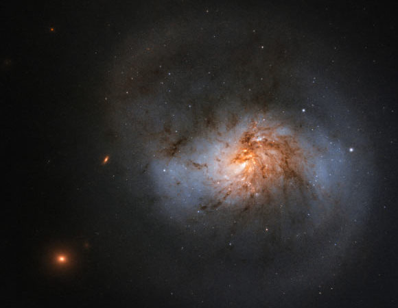 Hubble Views Face-On Barred Spiral Galaxy | Astronomy – Sci-News.com