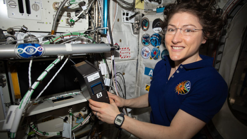 Koch marks record stay in space for female astronaut – Spaceflight Now