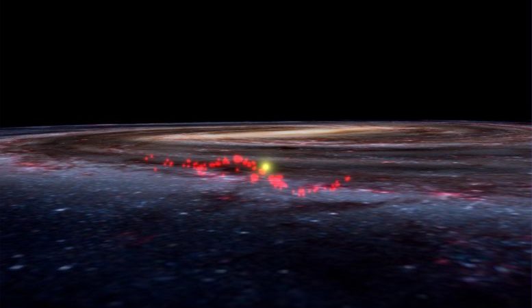 Massive Wave of Stellar Nurseries Revealed by New Map of Milky Way – “No Astronomer Expected” – SciTechDaily