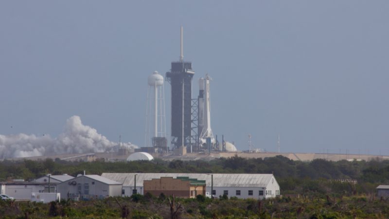 SpaceX test-fires rocket ahead of Crew Dragon in-flight abort test – Spaceflight Now