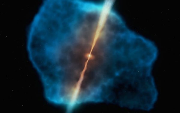 Supermassive black holes feast on vast reservoirs of hydrogen – Astronomy Now Online