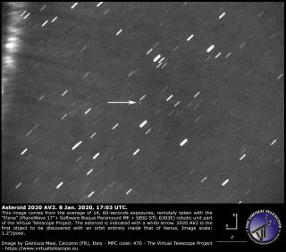 This newly discovered asteroid is the second-closest natural object to the sun – Space.com