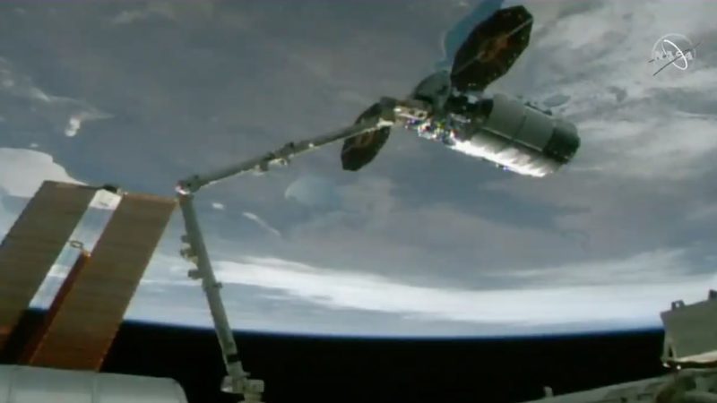 Cygnus freighter delivers new British-made antenna to International Space Station – Spaceflight Now