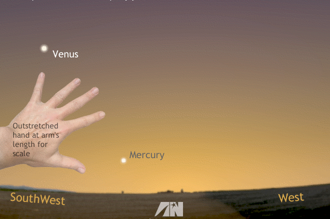 Let Venus be your guide to Mercury at its best in February – Astronomy Now Online