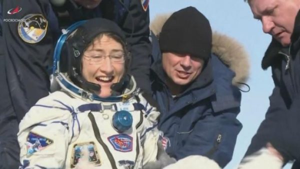 WELCOME HOME: Astronaut Christina Koch lands after record-setting space mission – WITN