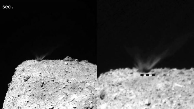 Watch as Hayabusa2 blasts a 17.6-meter-wide crater into an asteroid – SYFY WIRE