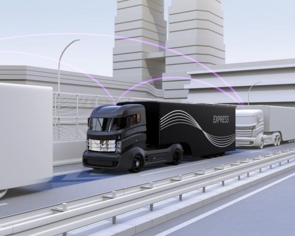 Will Truck Convoying Be The First Viable Commercial Application For AV Technology ? – Forbes