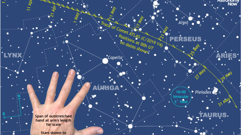 Get ready for bright Comet ATLAS (C/2019 Y4) in the northern spring sky! – Astronomy Now Online