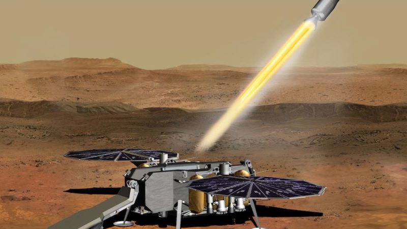 NASA narrows design for rocket to launch samples off of Mars – Astronomy Now Online