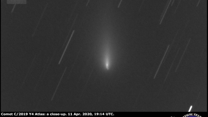 The shattered heart of comet C/2019 Y4 ATLAS – EarthSky