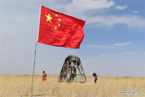 China’s next-generation crew spacecraft lands after unpiloted test flight – Spaceflight Now