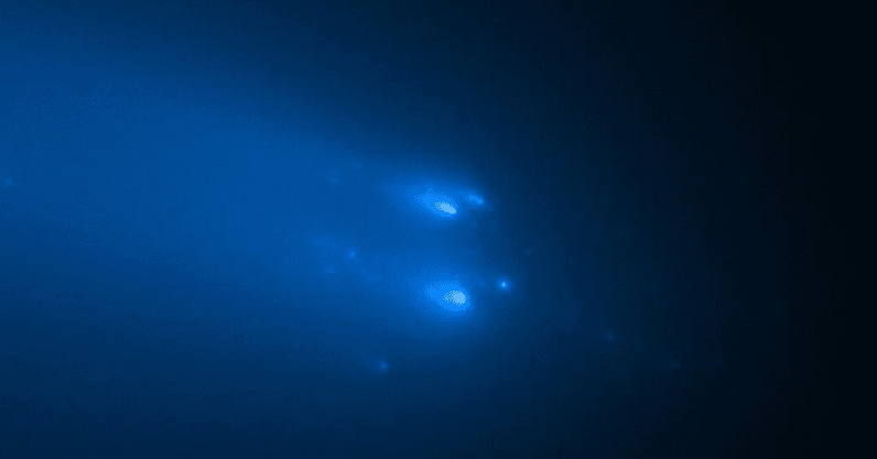 Hubble Space Telescope snaps amazing images of Comet Atlas shattering – The Next Web